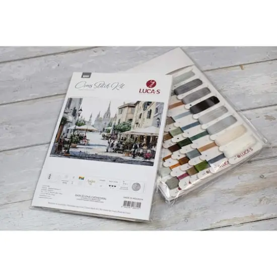 Luca-S Barcelona Cathedral Counted Cross-Stitch Kit {3}
