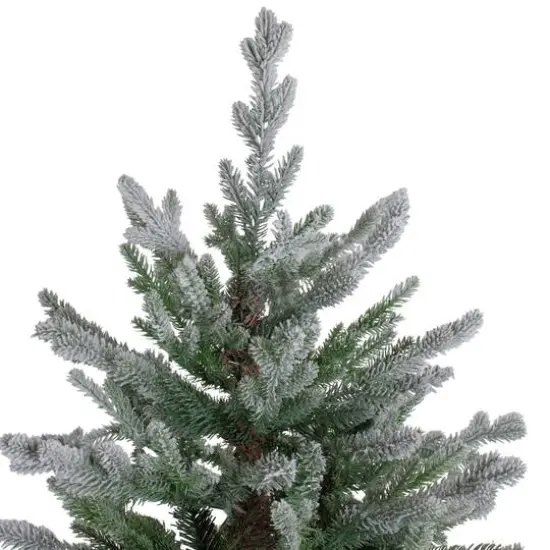 6.5ft. Unlit Real Touch&trade;️ Flocked Little River Fir Artificial Christmas Tree {6}