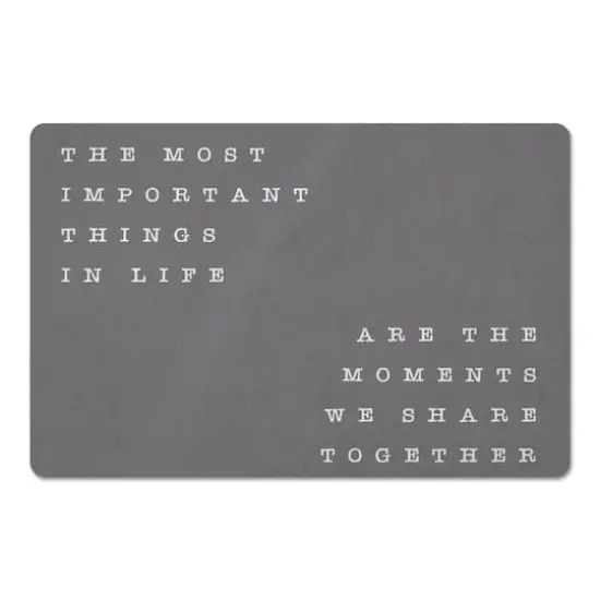 Moments We Share 18" x 27" Floor Mat {1}