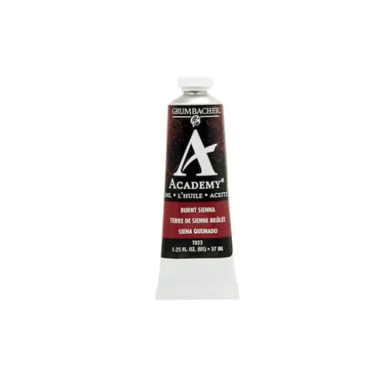 Grumbacher&reg; Academy&reg; Oil Color, 37mL Burnt Sienna {1}