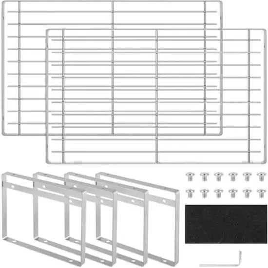 NEX&trade; Silver Kitchen Cabinet Shelf Organizer, 2ct. {5}