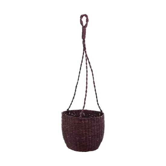 Hello Honey&reg; 8" Hand-Woven Hanging Seagrass Basket Planter {1}