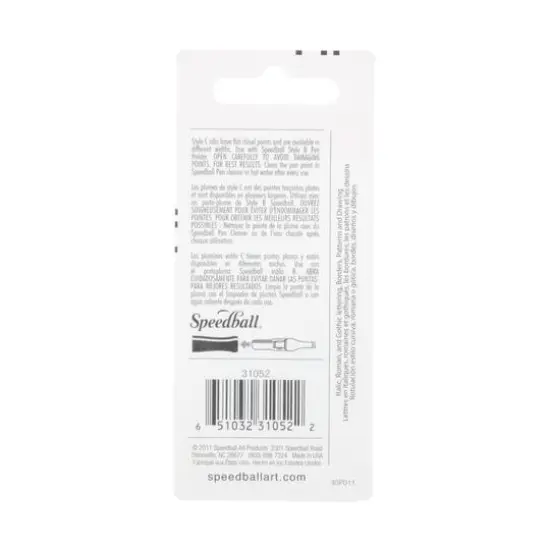 Speedball&reg; Left-Handed Lettering Nibs, LC1/LC2 {3}