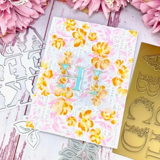 Pinkfresh Studio Hot Foil Plate-Inna Alpha {3}