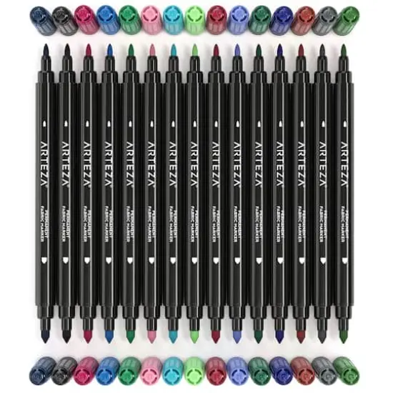 Arteza&reg; 30 Color Fabric Marker Set {6}