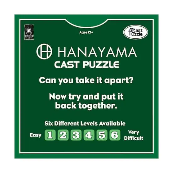 Hanayama Level 3 Cast Puzzle - Cross {4}