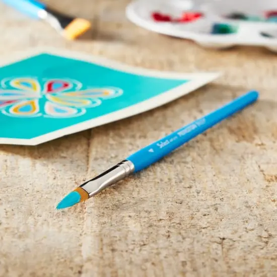 Princeton&trade; Select&trade; Artiste Series 3750 Short Handle Pointed Filbert Brush {3}