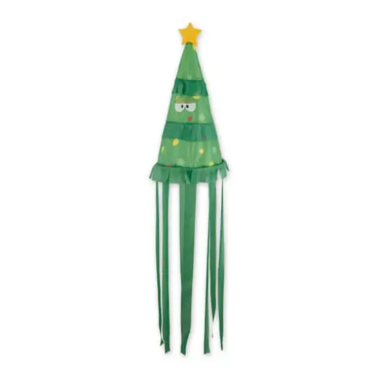 45" Christmas Tree Windsock {1}