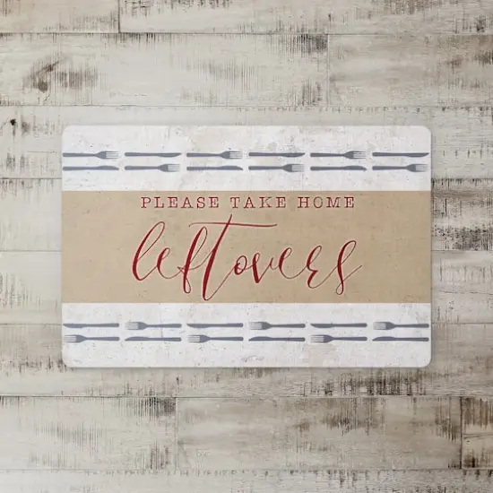 Please Take Leftovers Floor Mat {3}