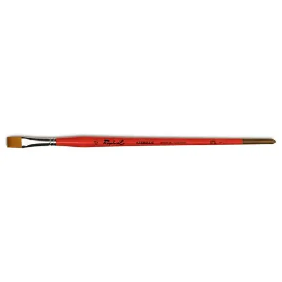 Rapha&euml;l Ka&euml;rell Synthetic Long Handle Flat Brush {1}