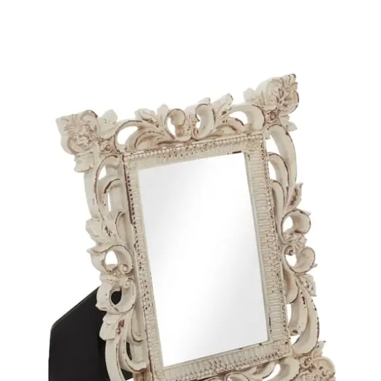 Polystone Traditional Frame Set White {5}