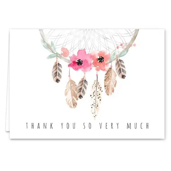 Hortense B. Hewitt Co. Bohemian Thank You Notes {7}