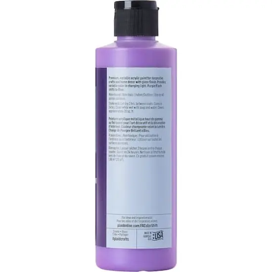 FolkArt&reg; Color Shift&trade; Gloss Metallic Acrylic Paint 36373 Purple Flash {4}