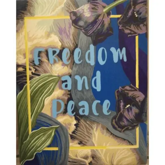Crafting Spark Freedom & Peace Painting by Numbers Kit {4}