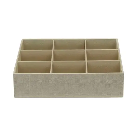 Household Essentials 3 Piece Drawer Organizers Starter Set White {10}