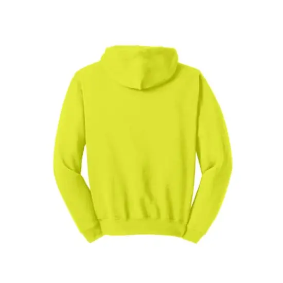 JERZEES&reg; NuBlend Pullover Hooded Sweatshirt Safety Green {5}