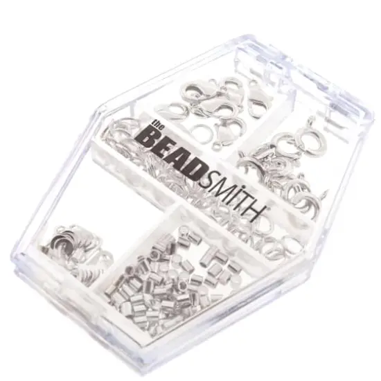 The Beadsmith® Basic Elements™ Silver-Plated Findings Assortment {1}