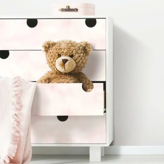 RoomMates Cloud Peel & Stick Wallpaper Pink {7}