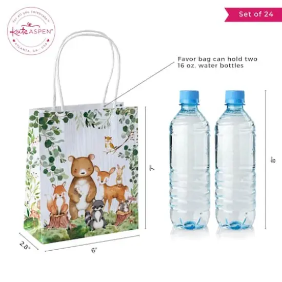 Kate Aspen&reg; Woodland Baby Shower Gift Bag Set {7}