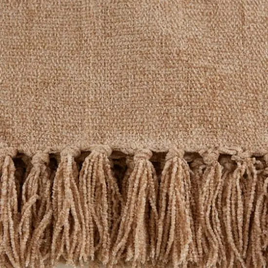 DII&reg; Soft Natural Chenille Throw {3}