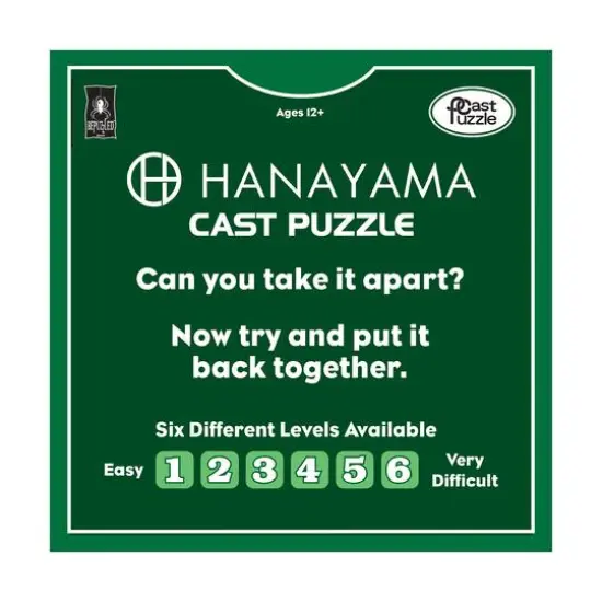 Hanayama Level 3 Cast Puzzle - Hex {6}