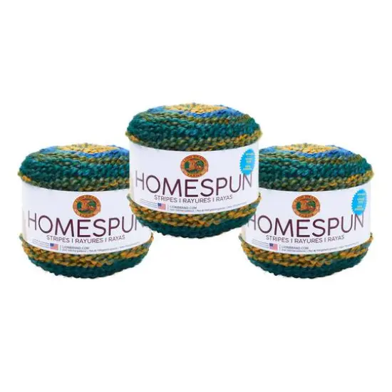3 Pack Lion Brand&reg; Homespun&reg; New Look Yarn Mountain View {1}