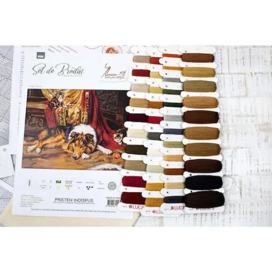 Luca-s A Reluctant Playmate Counted Cross Stitch Kit {9}