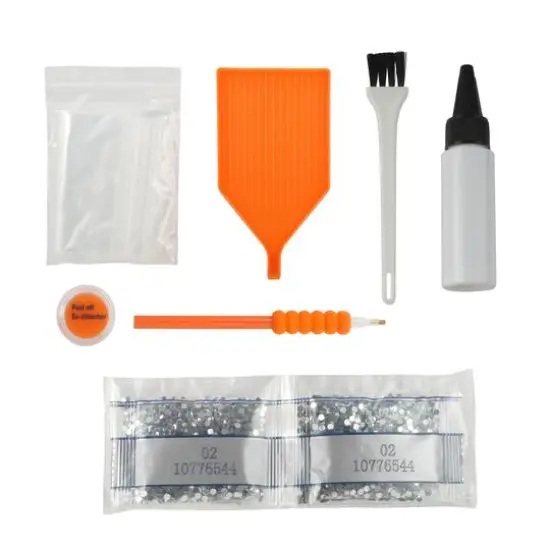 5.5" Skull Light-Up 3D Diamond Art Kit by Make Market&reg; {4}