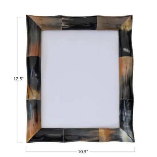 Hello Honey&reg; Multicolor Pieced Horn 8" x 10" Photo Frame {1}