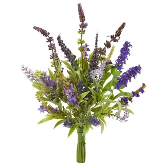 Lavender Artificial Flower Bouquet, 3ct. {1}