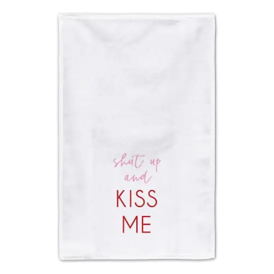 Shut Up & Kiss Me Tea Towel Set {5}