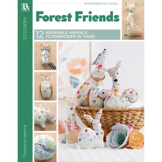 Leisure Arts&reg; Stitchery Forest Friends Book {1}