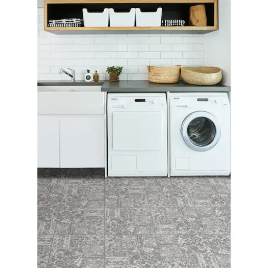 FloorPops Peel & Stick Floor Tiles {4}