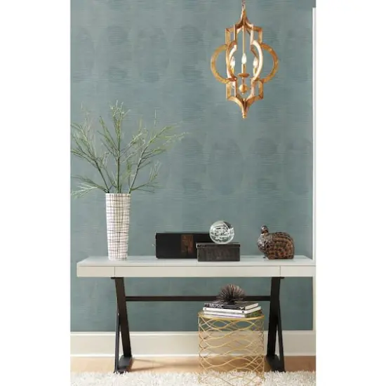 RoomMates Sahara Peel & Stick Wallpaper Gray Blue {4}