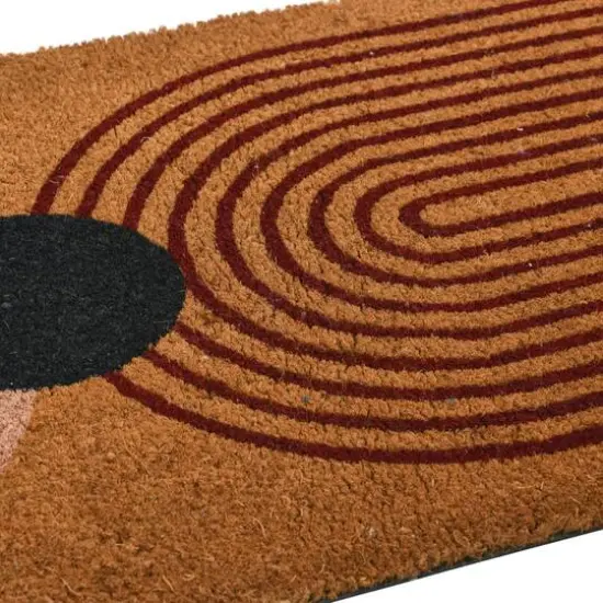 Hello Honey&reg; Abstract Print Coir Doormat {8}