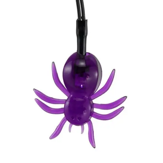10ct. Purple LED Spider String Lights by Ashland&reg; {4}