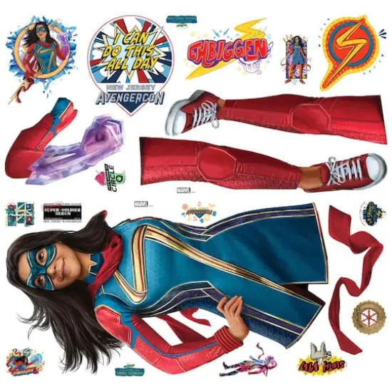 RoomMates Ms. Marvel Giant Wall Decals {1}