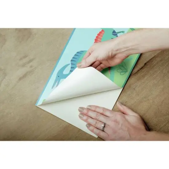 RoomMates Dinosaur Parade Peel & Stick Wallpaper Border {7}