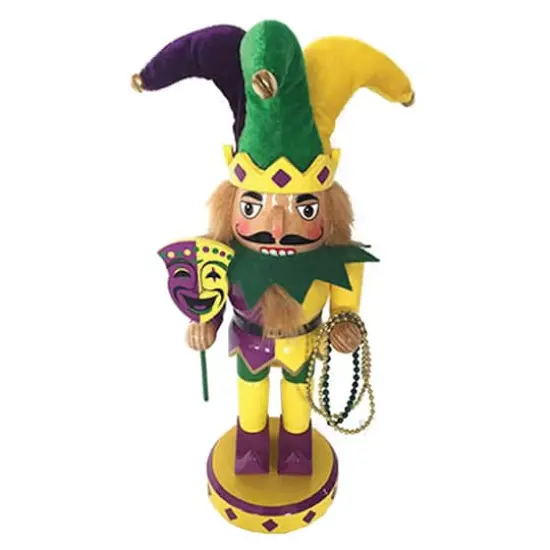 Santa's Workshop 11" Mardi Gras Jester Nutcracker {1}