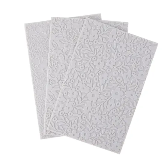 Floral Texture Sheet Set by Craft Smart&reg; {3}