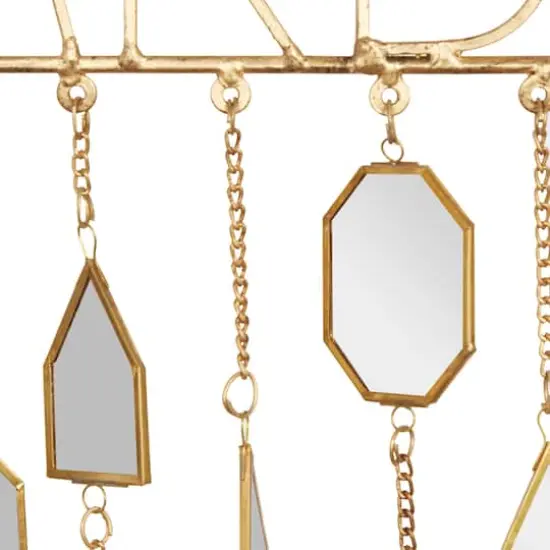 36" White Metal Eclectic Garden Windchime {4}