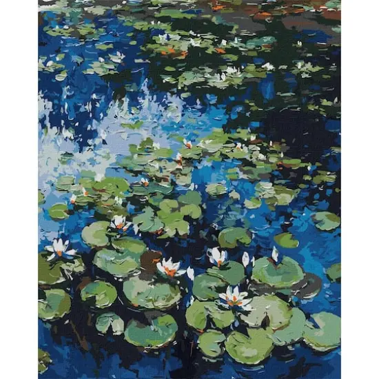 Ideyka Water Lilies Painting by Numbers Kit {1}
