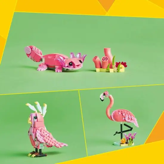 LEGO&reg; Creator 3in1 Wild Animals: Pink Flamingo Animal Toy Playset 31170 {7}