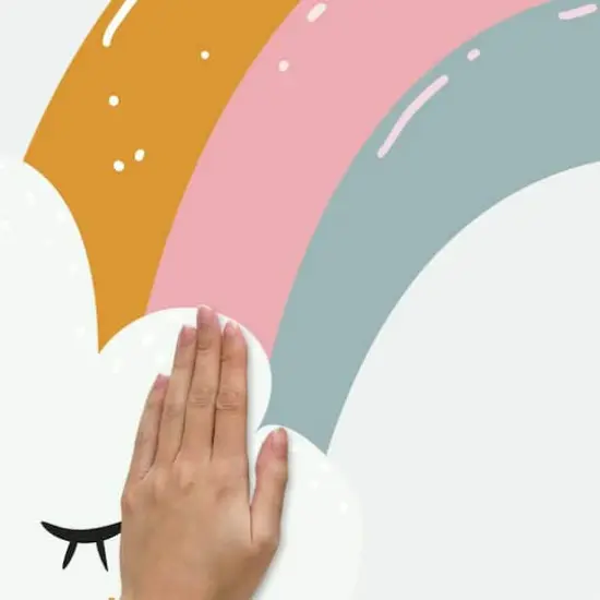 RoomMates Rainbow & Hearts Peel & Stick Giant Wall Decals {7}