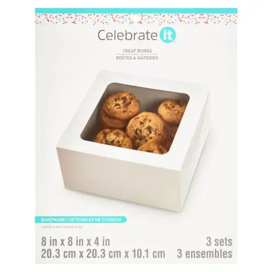 8" x 8" Window Treat Boxes by Celebrate It&reg;, 3ct. {6}