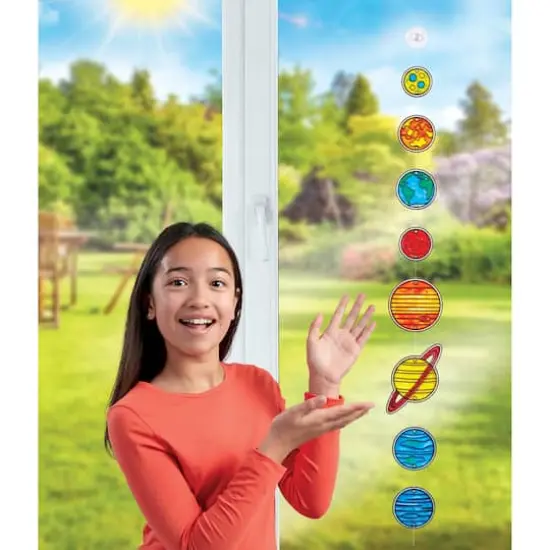 Brainstorm Toys My Very Own Solar System Sun Catcher Kit {5}