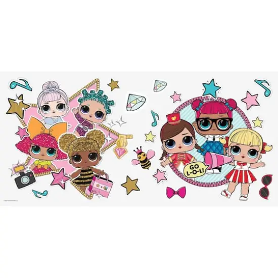 RoomMates Lol Surprise! Peel & Stick Giant Wall Decals {3}
