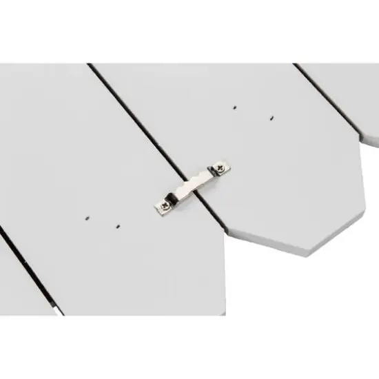 Hampton Art&trade; 12" x 15" White Wood Fence Sign {5}