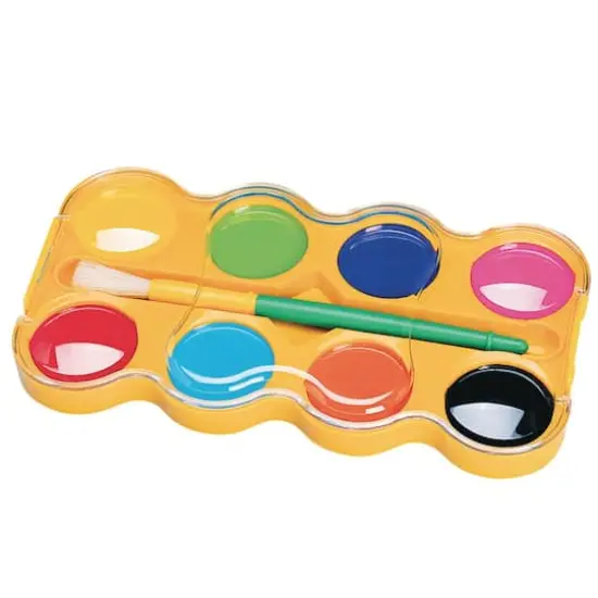 Color Splash!&reg; Jumbo Watercolor Paint Tray Set {1}