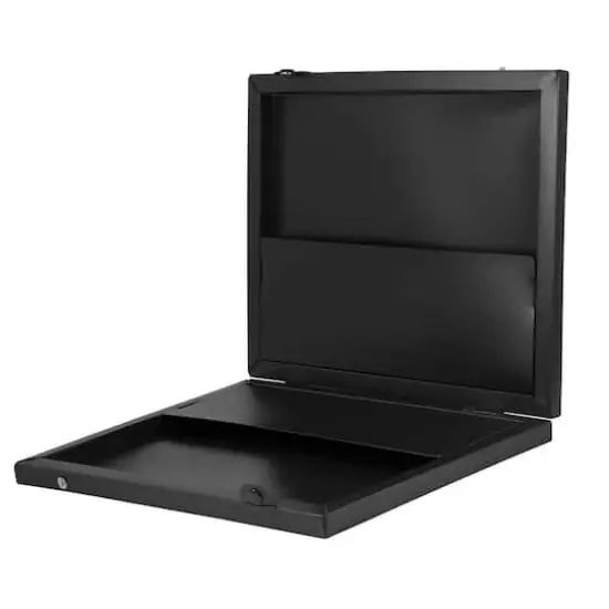 JAM Paper Black Two Pocket Snap Closure Portfolio 11" x 13" {4}